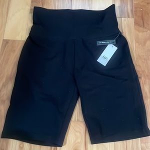 BP black cotton biker shorts size small